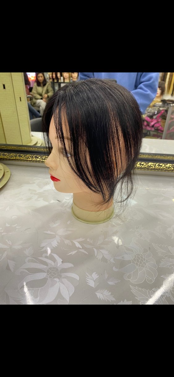 Gerçek saç kadın tül tepelik - Görsel 5