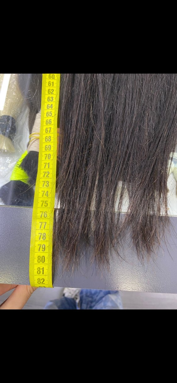 Siyah gerçek Saç kaynak - Görsel 2