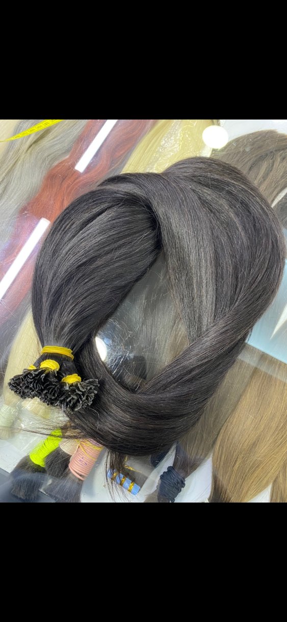 Siyah gerçek Saç kaynak - Görsel 3