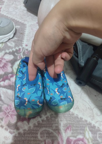 Renkli Bağcıklı Erkek Çocuk Terlik - Görsel 3