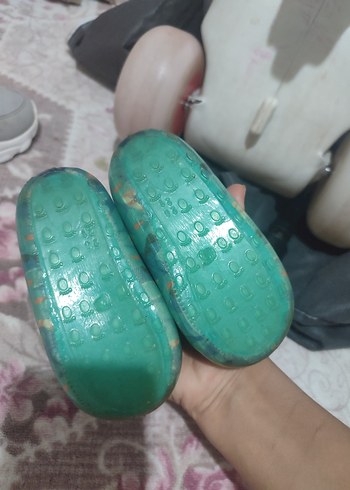 Renkli Bağcıklı Erkek Çocuk Terlik - Görsel 4