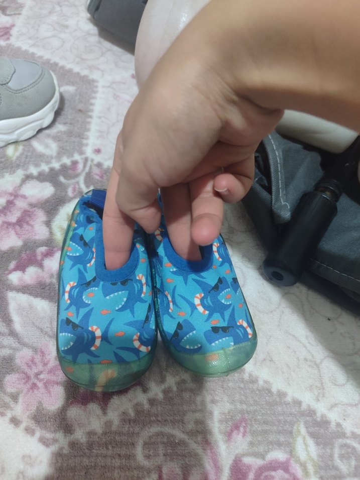 Renkli Bağcıklı Erkek Çocuk Terlik - Görsel 3