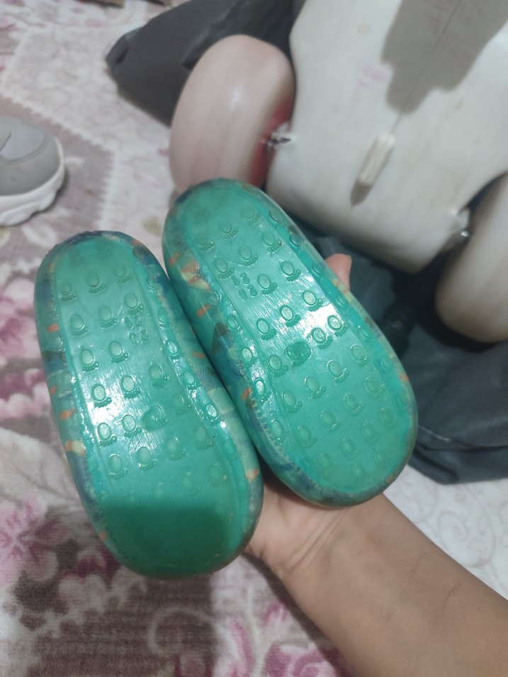 Renkli Bağcıklı Erkek Çocuk Terlik - Görsel 4