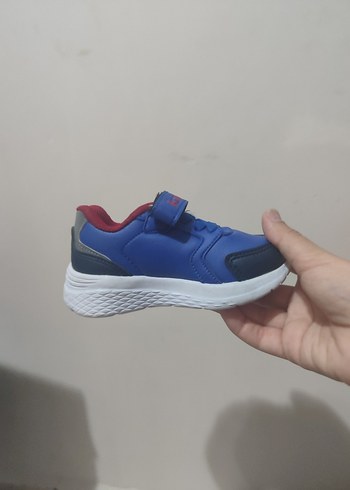 Mavi Erkek Çocuk Spor Ayakkabı Velcro Bağcıklı - Görsel 3