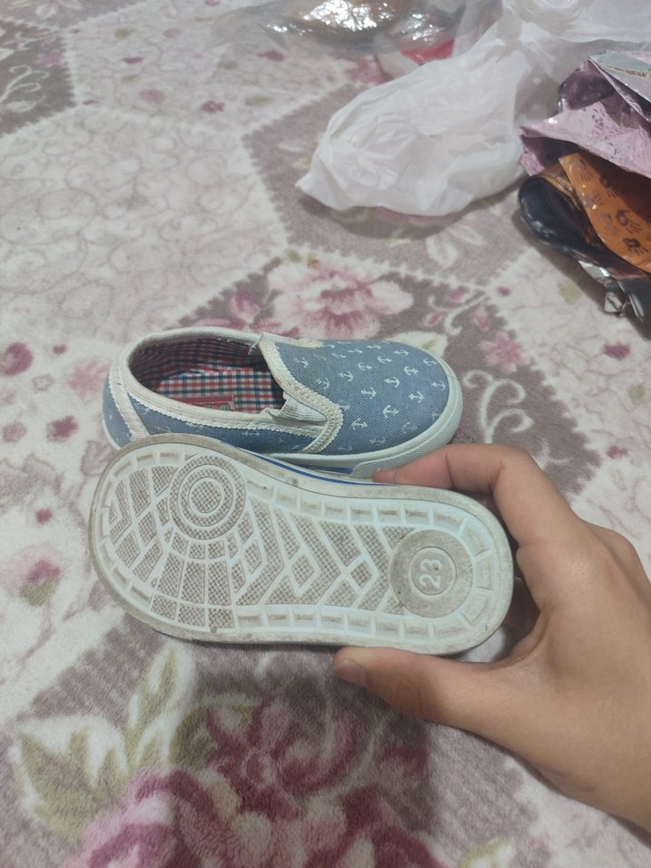 Denim Çocuk İlk Adım Ayakkabısı - Görsel 3