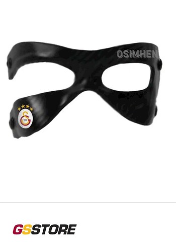 GSSTORE OSIMHEN Siyah Erkek Maske