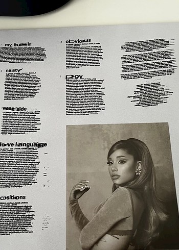 Ariana Grande Positions LP Plak - Görsel 3