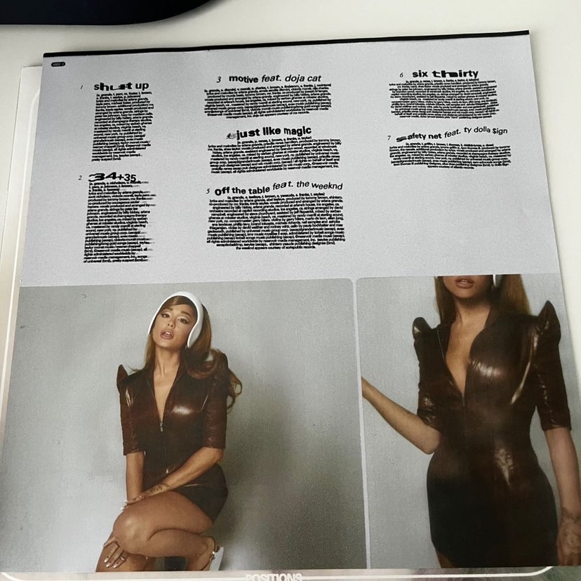 Ariana Grande Positions LP Plak - Görsel 2