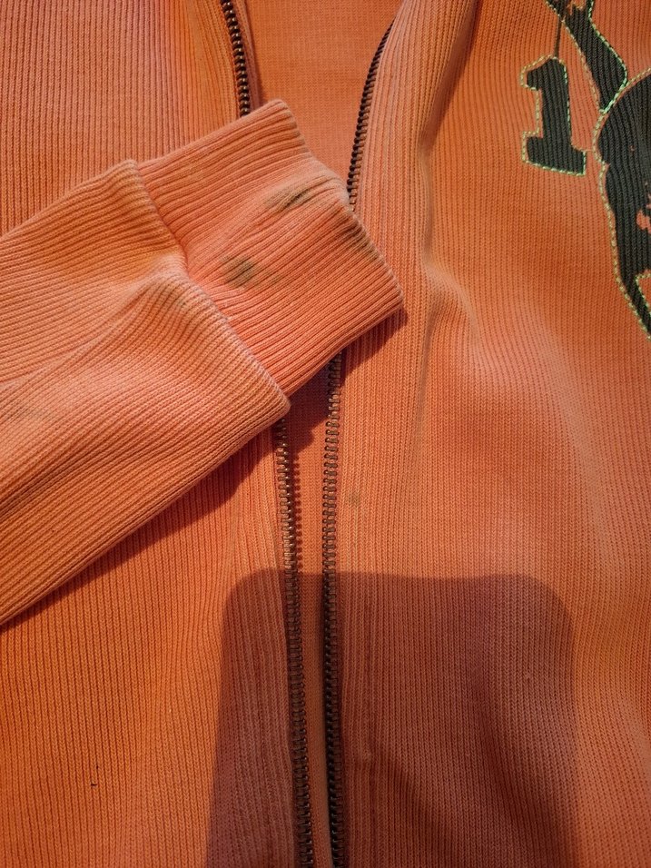 Doğa Koleji kıyafeti Turuncu Fermuarlı Erkek Ceket - Görsel 5