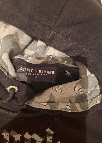 Kapüşonlu Siyah Erkek Sweatshirt - Görsel 6