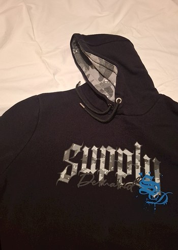 Kapüşonlu Siyah Erkek Sweatshirt - Görsel 3