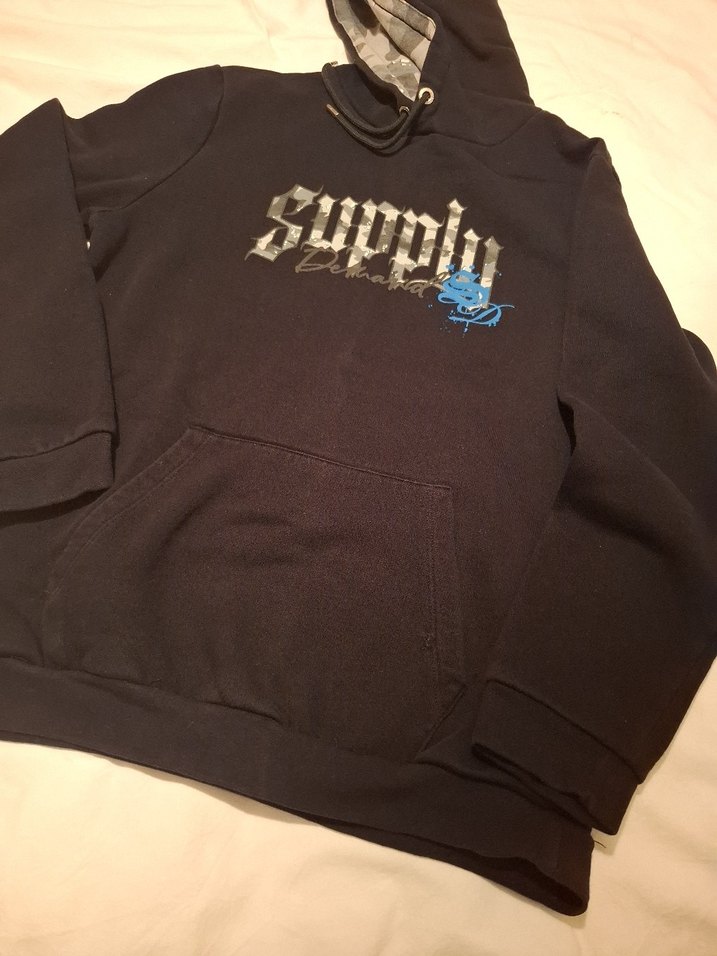 Kapüşonlu Siyah Erkek Sweatshirt - Görsel 4