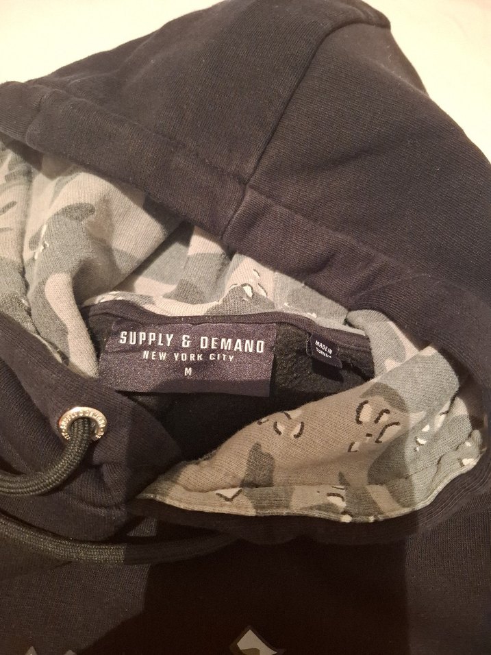 Kapüşonlu Siyah Erkek Sweatshirt - Görsel 5