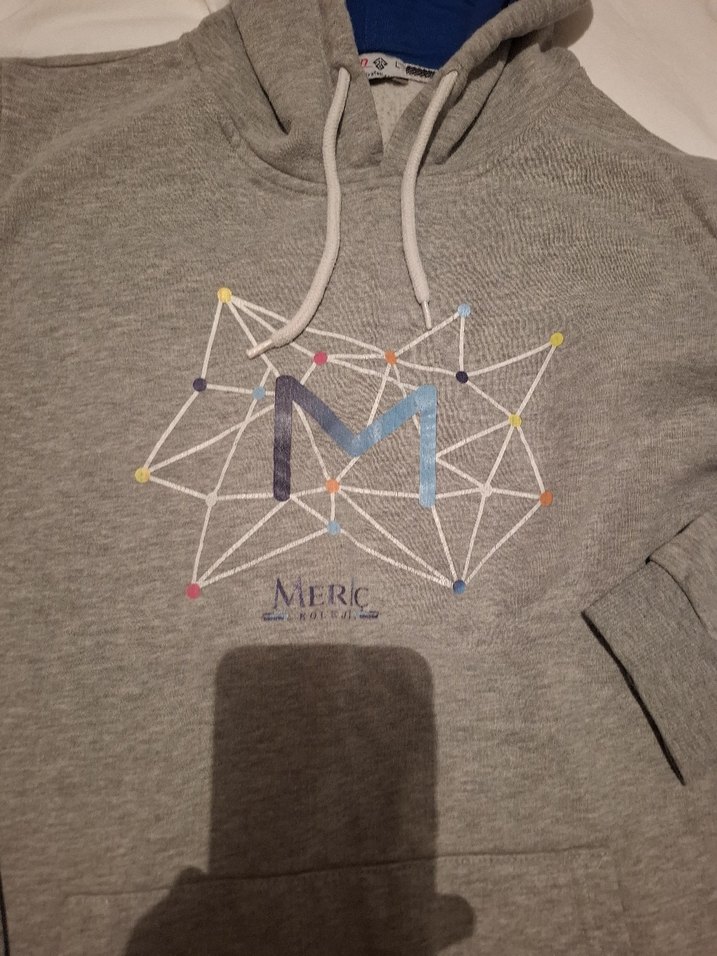 Gri Kapüşonlu Kadın Sweatshirt - Görsel 3