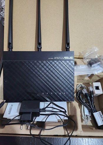 ASUS Siyah Modem Router