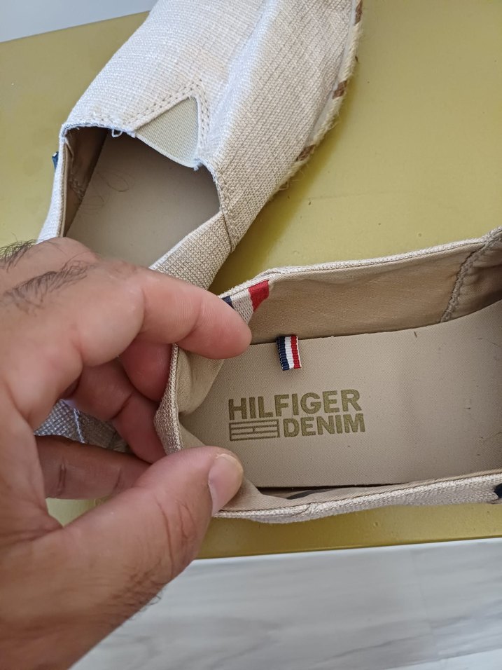 Bej Keten Dolgu Topuklu Kadın Espadril - Görsel 3