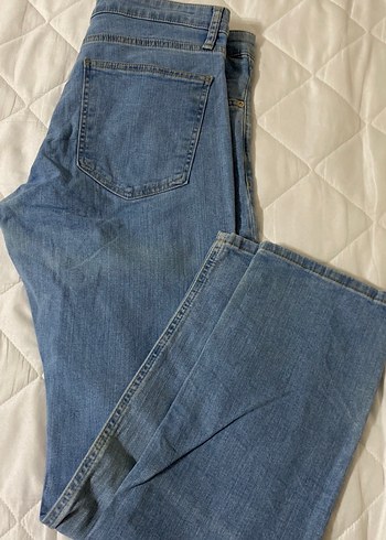 Gri Mavi Kadın Denim Pantolon - Görsel 2