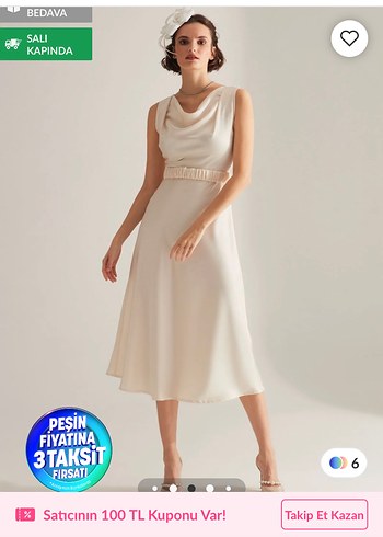 36 Beden Betty and Sam nikah-nişan elbisesi