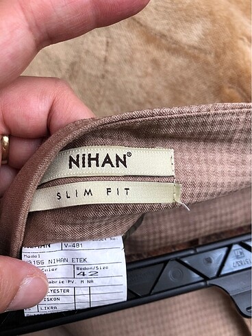 42 Beden camel Renk Nihan etek