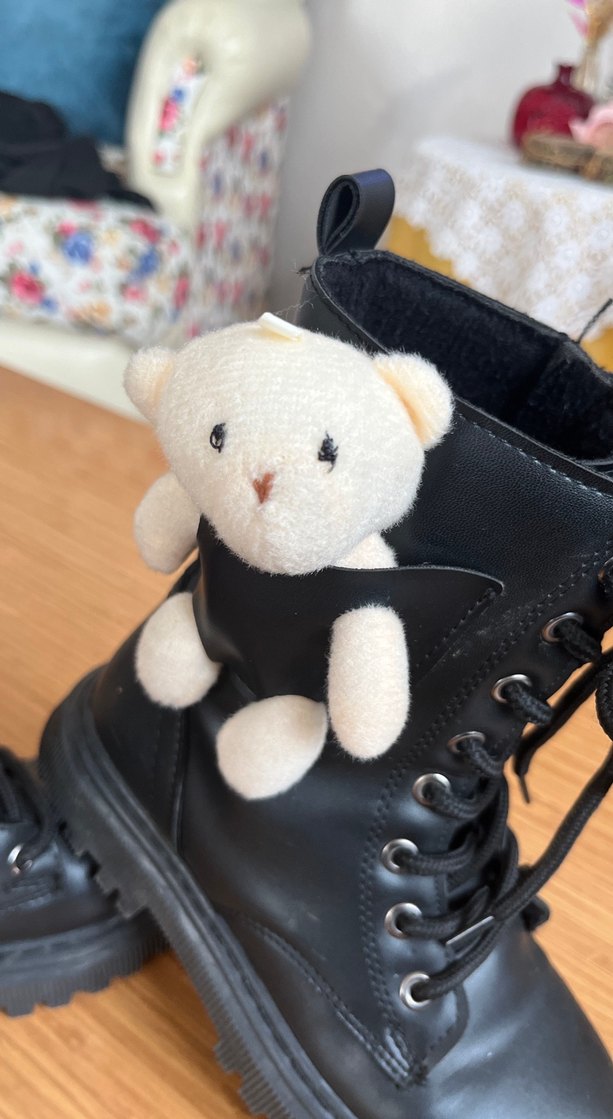 Siyah ayıcıklı kız çocuk Bot - Görsel 2