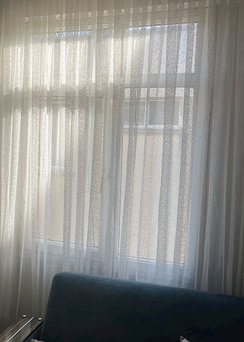 Modern Klasik Beyaz Tül Perde - Görsel 4