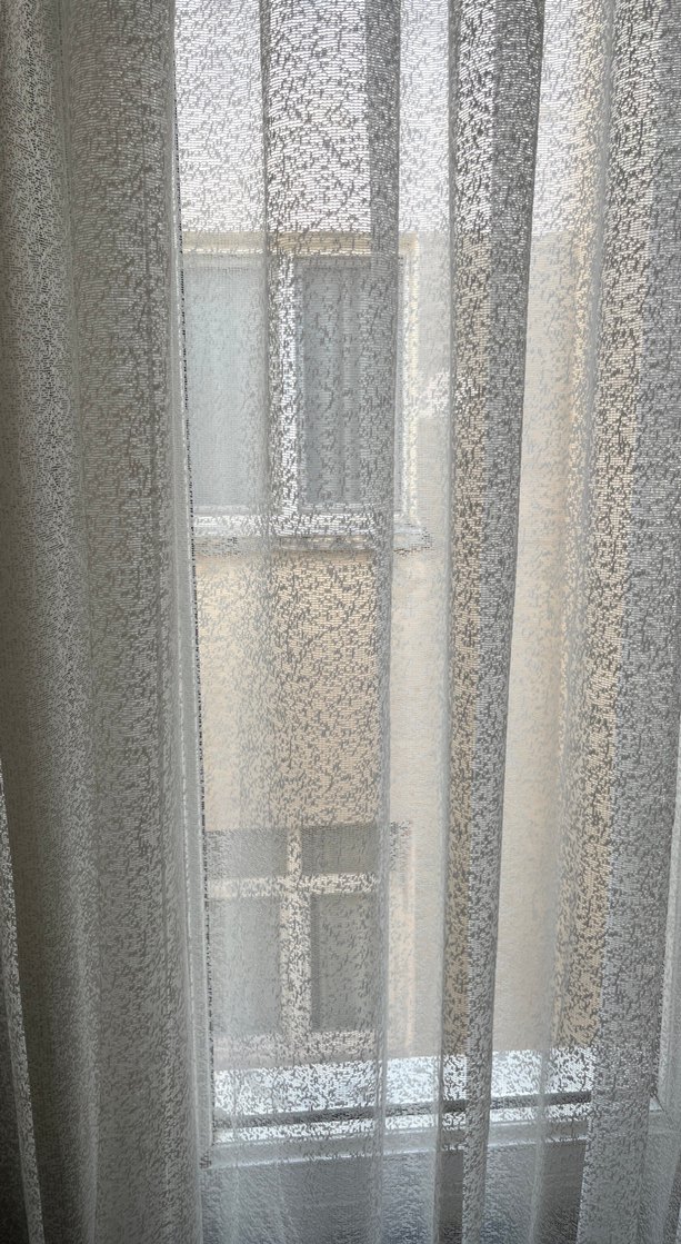 Modern Klasik Beyaz Tül Perde - Görsel 3