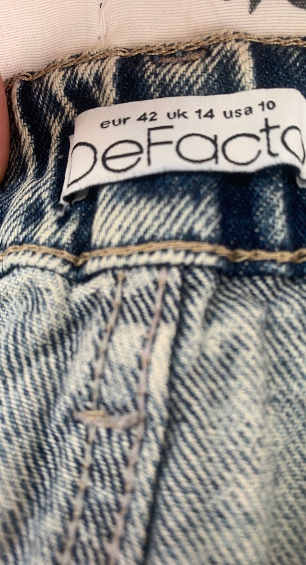 Geniş Kesim Eskitme Kargo Pantolon - Görsel 3