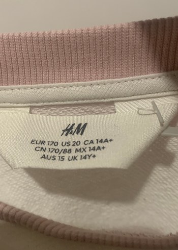 Pembe Çizgili Sweatshirt - Görsel 2