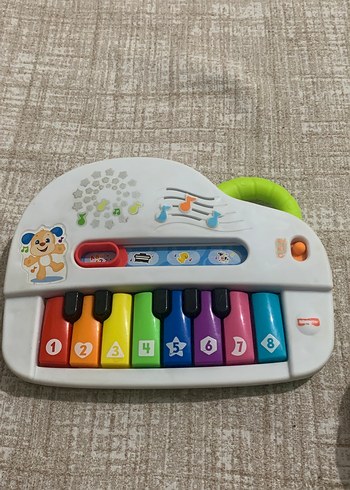 Fisherprice renkli sesli eğitici piyano - Görsel 5