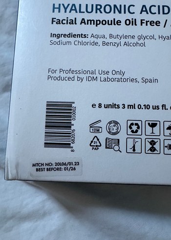 Mavi Hyaluronic Acid Kompleksi Ampul Seti - Görsel 3