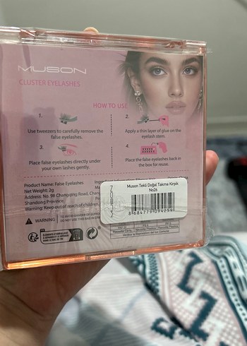 Muson no26  Takma Kirpikler - Görsel 2