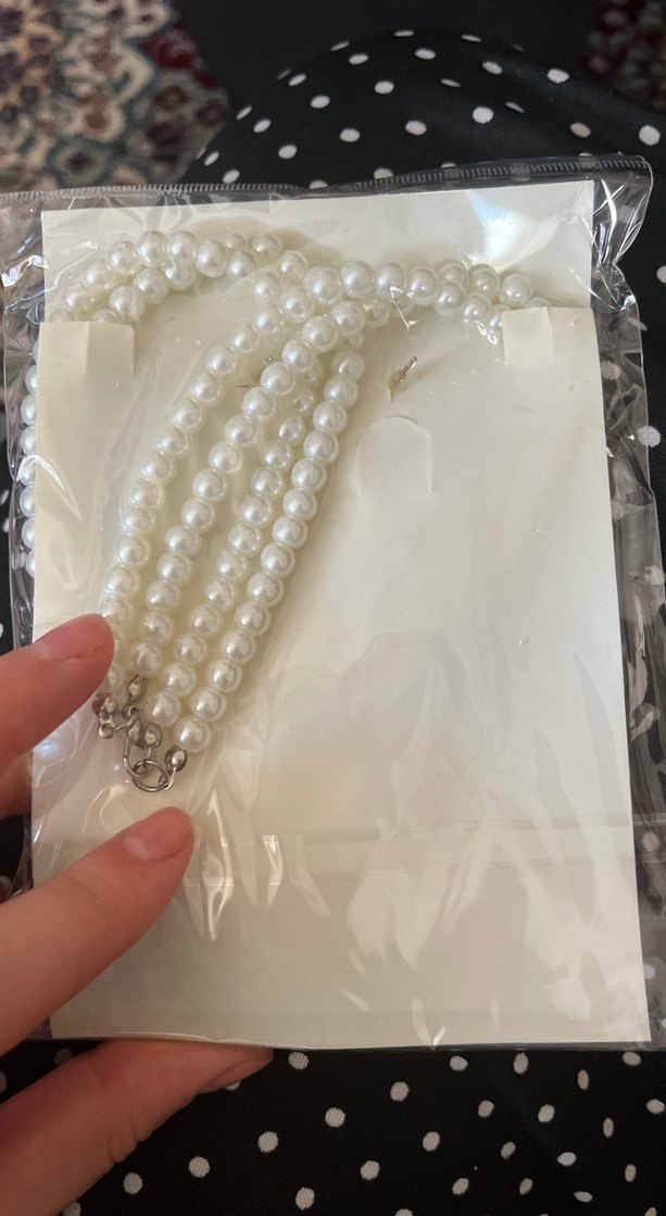 İnci Boncuklu Vintage Gelin Takı Seti - Görsel 2