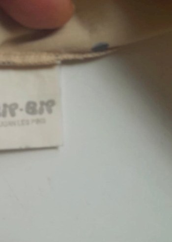 FRANSIZ ÜNLÜ MARKA BİP BİP Bej Lacivert Puantiyeli Mini Tulum - Görsel 6