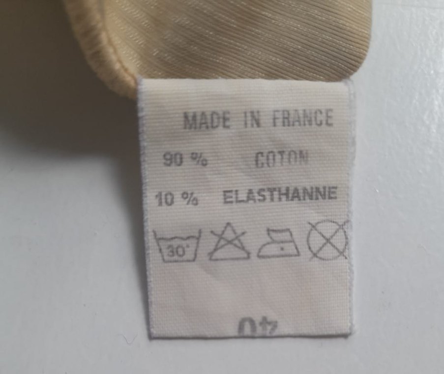 FRANSIZ ÜNLÜ MARKA BİP BİP Bej Lacivert Puantiyeli Mini Tulum - Görsel 5