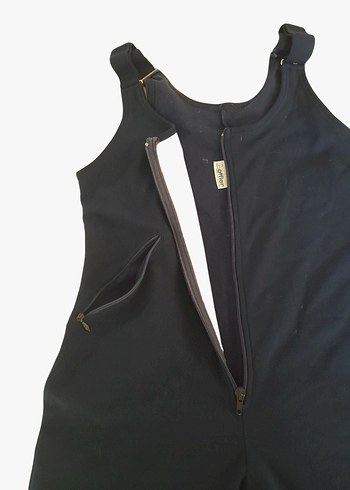 LÖFFLER MADE İN AVUSTURYA LACİVERT FERMUARLI KAYAK TULUMU - Görsel 6