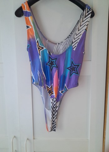 UNCLE SAM Marka Kadın Spor Renkli Body String - Görsel 4