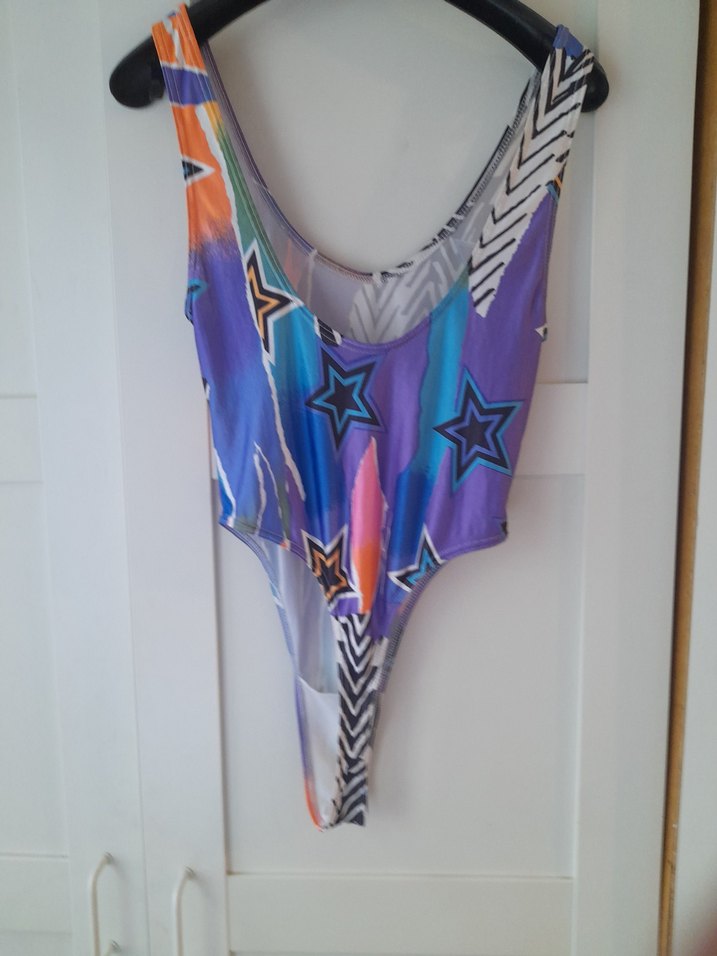 UNCLE SAM Marka Kadın Spor Renkli Body String - Görsel 4