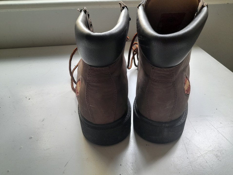 Harley-Davidson Kahverengi Erkek Deri  Bot 2 kere giyildi - Görsel 2