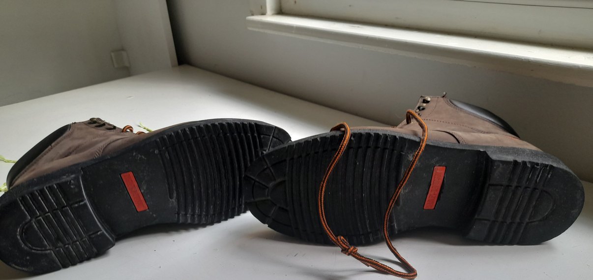 Harley-Davidson Kahverengi Erkek Deri  Bot 2 kere giyildi - Görsel 5