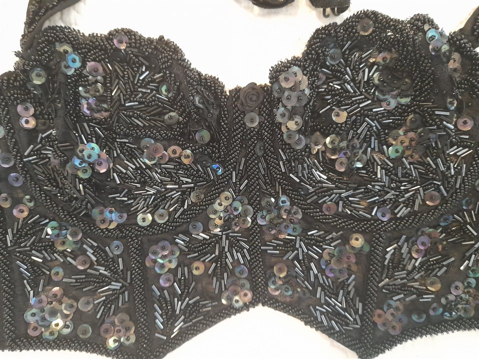 WARNER'S  Vintage Beaded Corset/Bustier Koleksiyoner Takipçiler - Görsel 2
