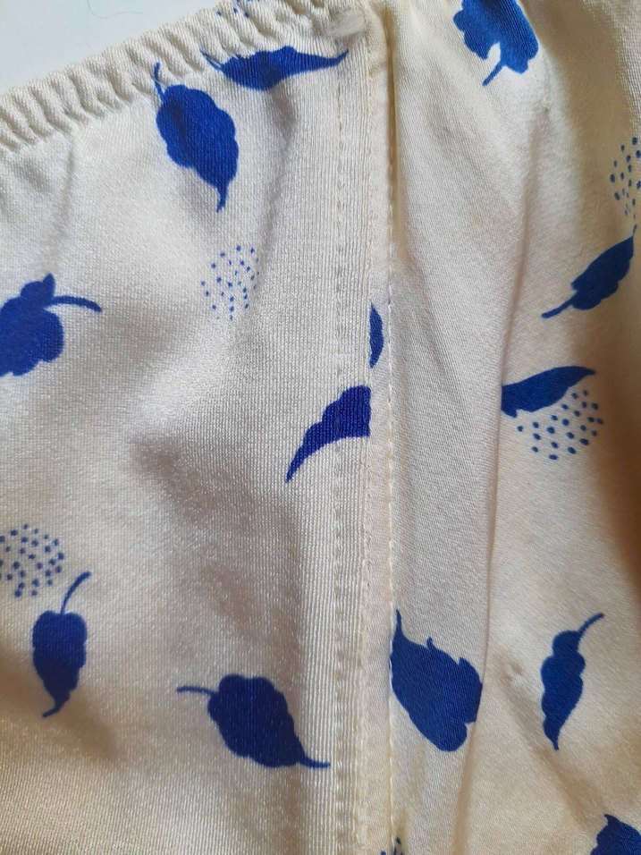 Nina Ricci  Mavi Desenli Premium Bustier - Görsel 5