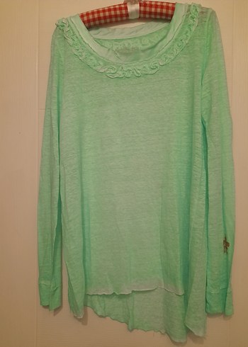 Kaliteli Kumaştan Şık Kadın Blüz Yepyeni - Görsel 2