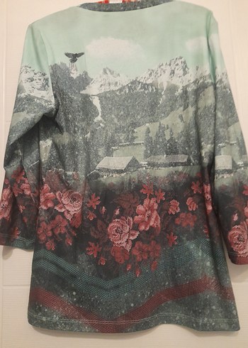 Kaliteli Kumaştan Şık Kadın Blüz Yepyeni - Görsel 4