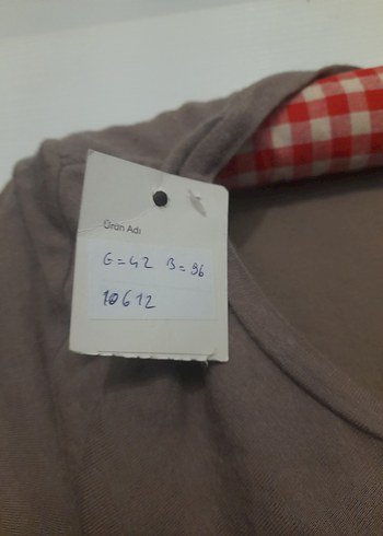 Bej Uzun Kollu Drapeli Kadın Elbise - Görsel 4