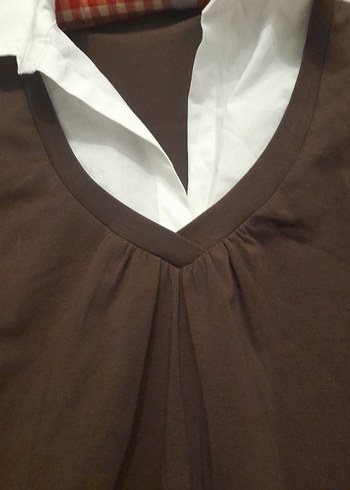 Kaliteli Kumaştan Şık Kadın Blüz Yepyeni - Görsel 3