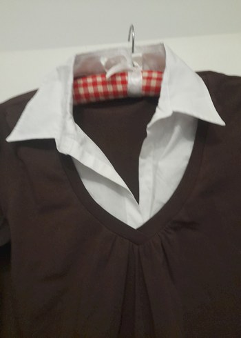 Kaliteli Kumaştan Şık Kadın Blüz Yepyeni - Görsel 2