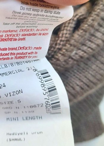 De Facto Triko Mini Elbise Atkılı Fırfırlı Şıklık - Görsel 9