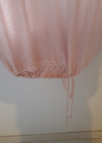 Kol altı 80 cm Büyük beden Pembe Salaş Kadın Bluz Yepyeni - Görsel 2