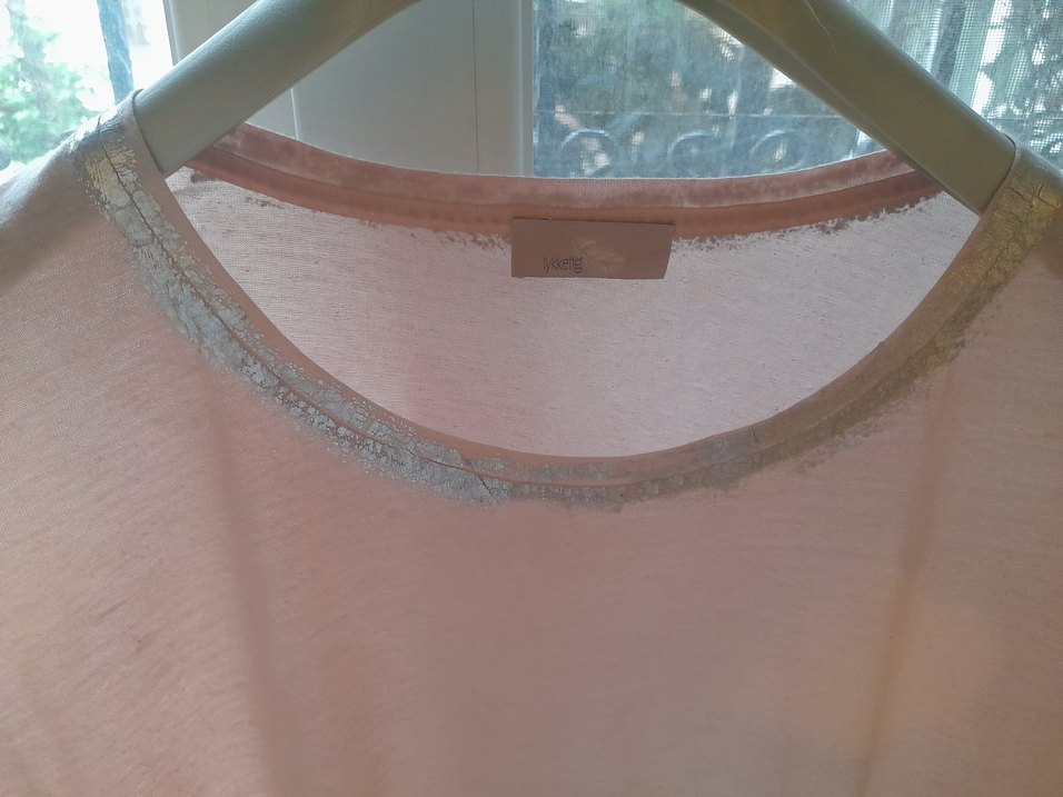 Kol altı 80 cm Büyük beden Pembe Salaş Kadın Bluz Yepyeni - Görsel 3