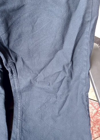 Zara Tokalı Koyu Gri Hamile Kot Pantolon
